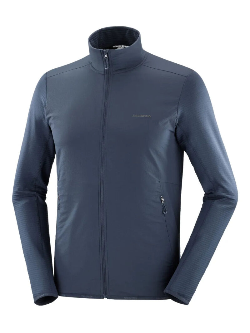 Salomon  Essential Lightwarm Hybrid zip-up sweatshirt