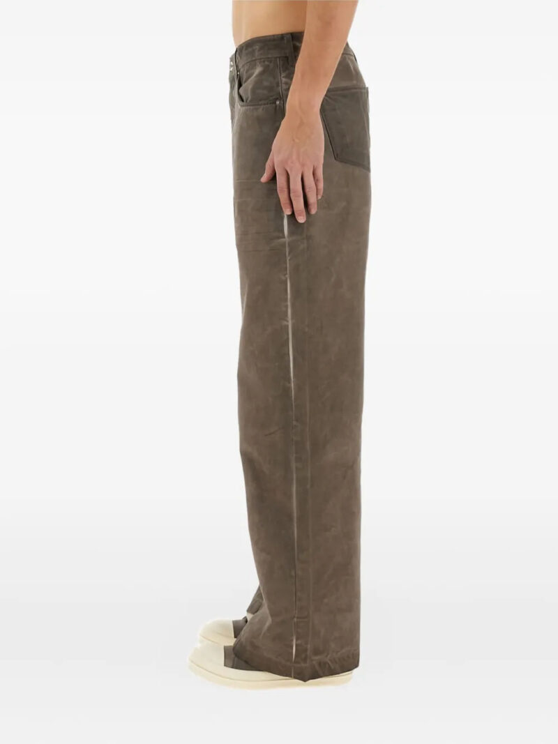 Rick Owens DRKSHDW  Geth side-stripe cotton jeans