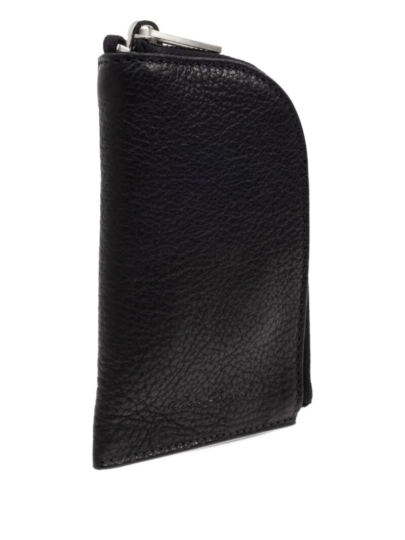 Rick Owens zipped leather coin purse