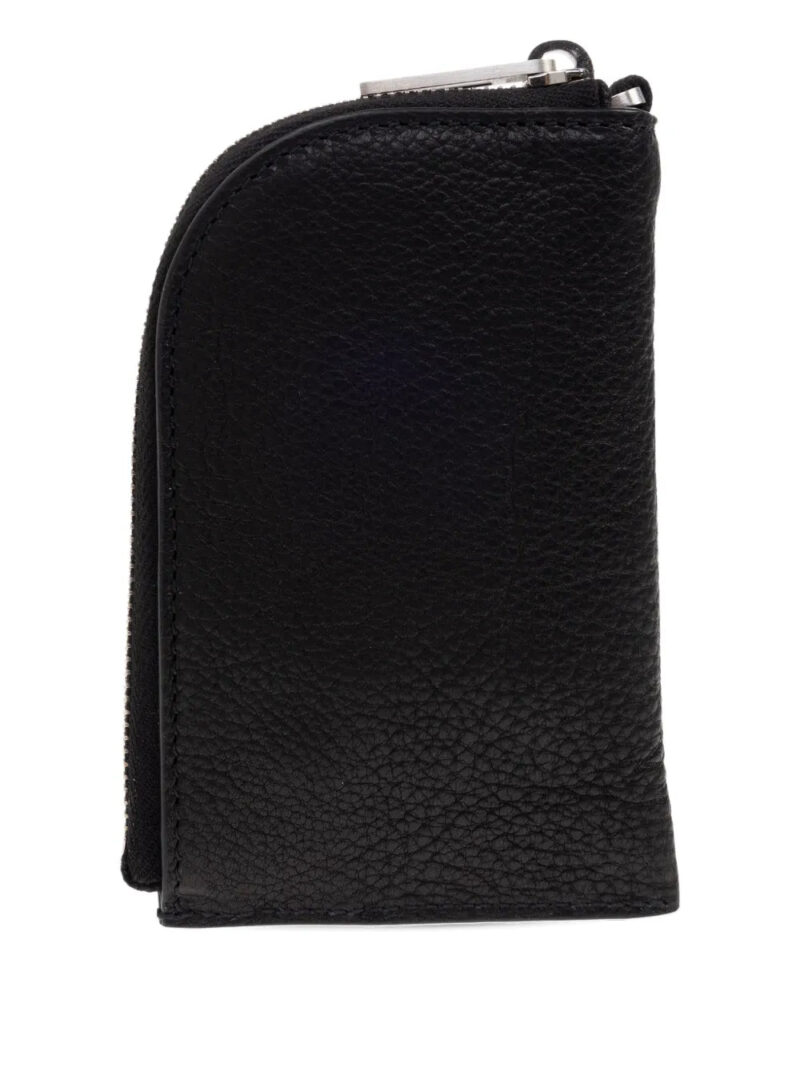 Rick Owens zipped leather coin purse