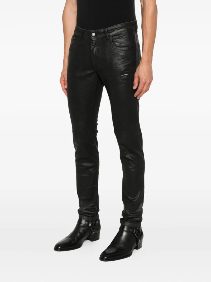 Salvatore Santoro  coated jeans
