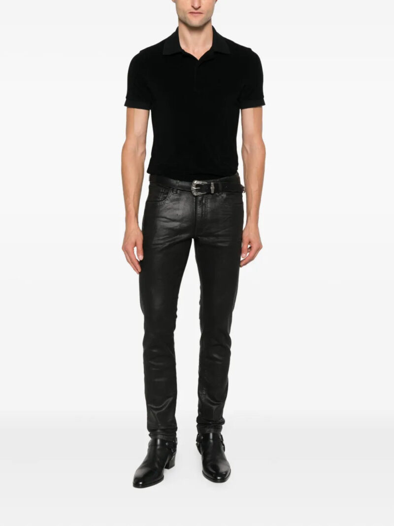 Salvatore Santoro  coated jeans