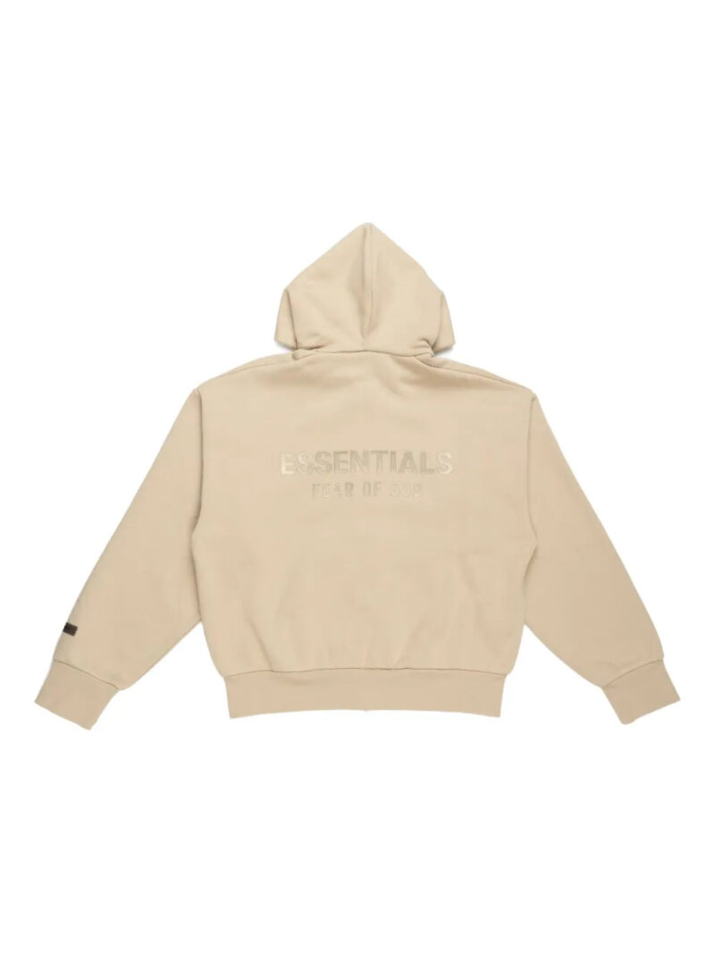 FEAR OF GOD ESSENTIALS  zip-up fleece hoodie