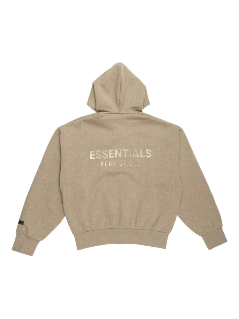 FEAR OF GOD ESSENTIALS  fleece zip-up hoodie