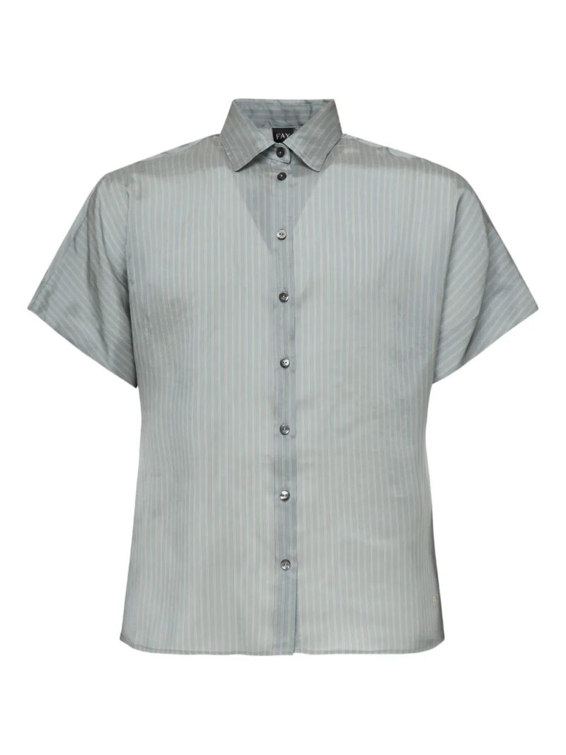 Fay  striped short-sleeve shirt