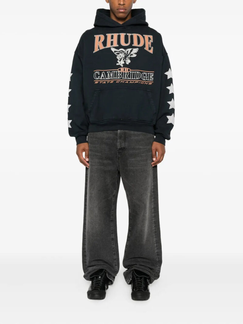 RHUDE  graphic-print hoodie