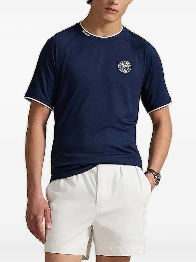 Polo Ralph Lauren  Wimbledon logo-patch T-shirt