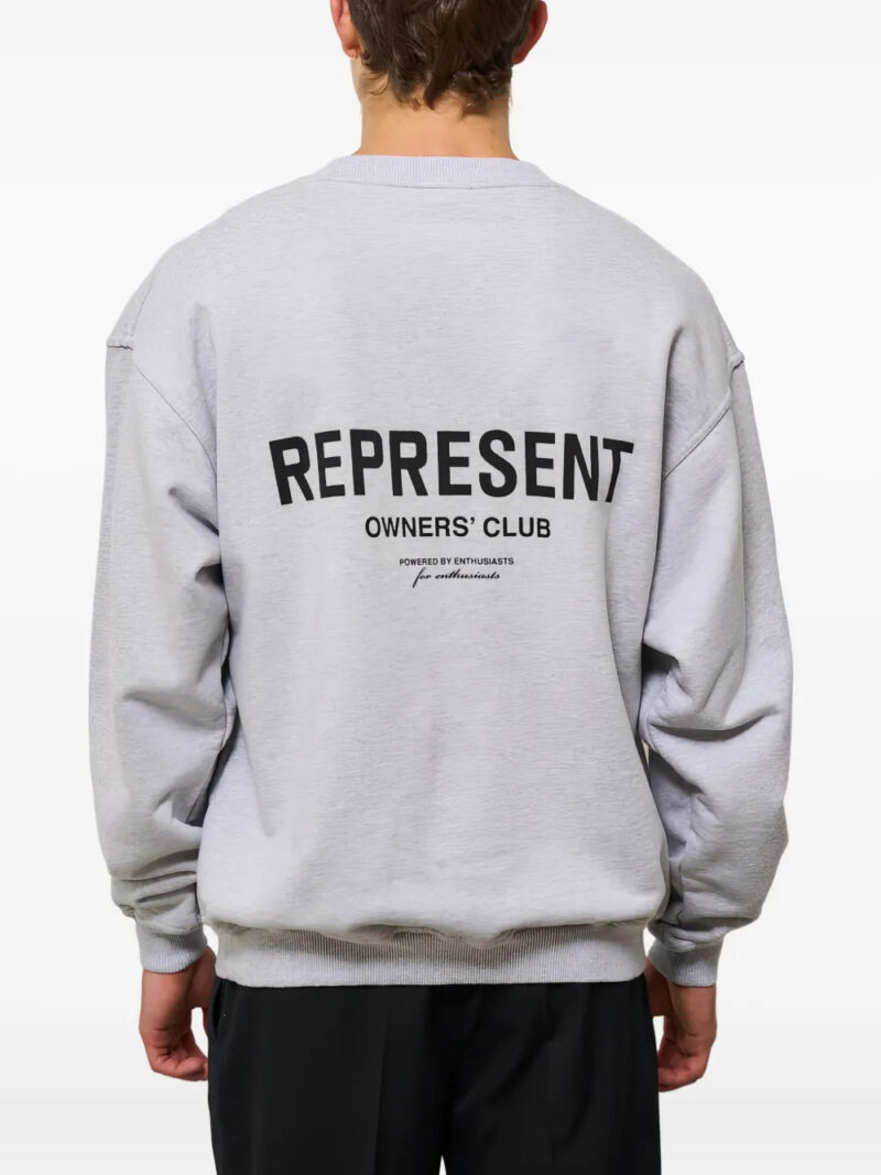 Represent  logo long-sleeved sweatshirt