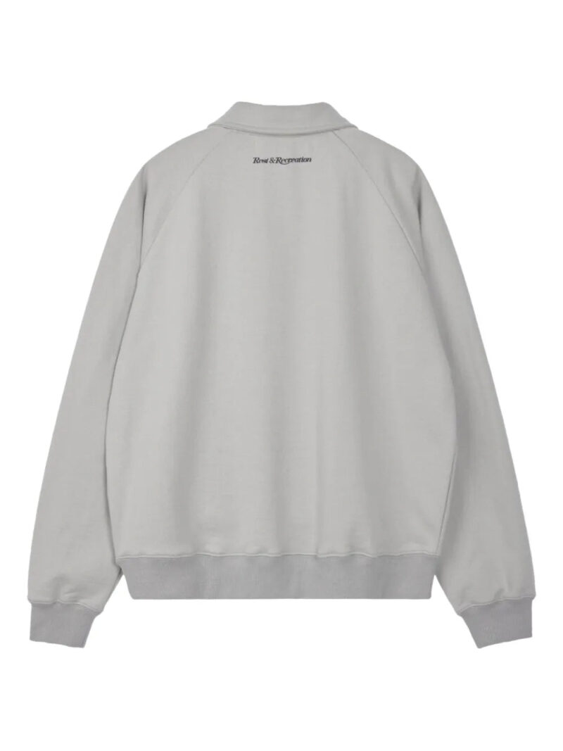 Rest&Recreation  polo-collar sweatshirt