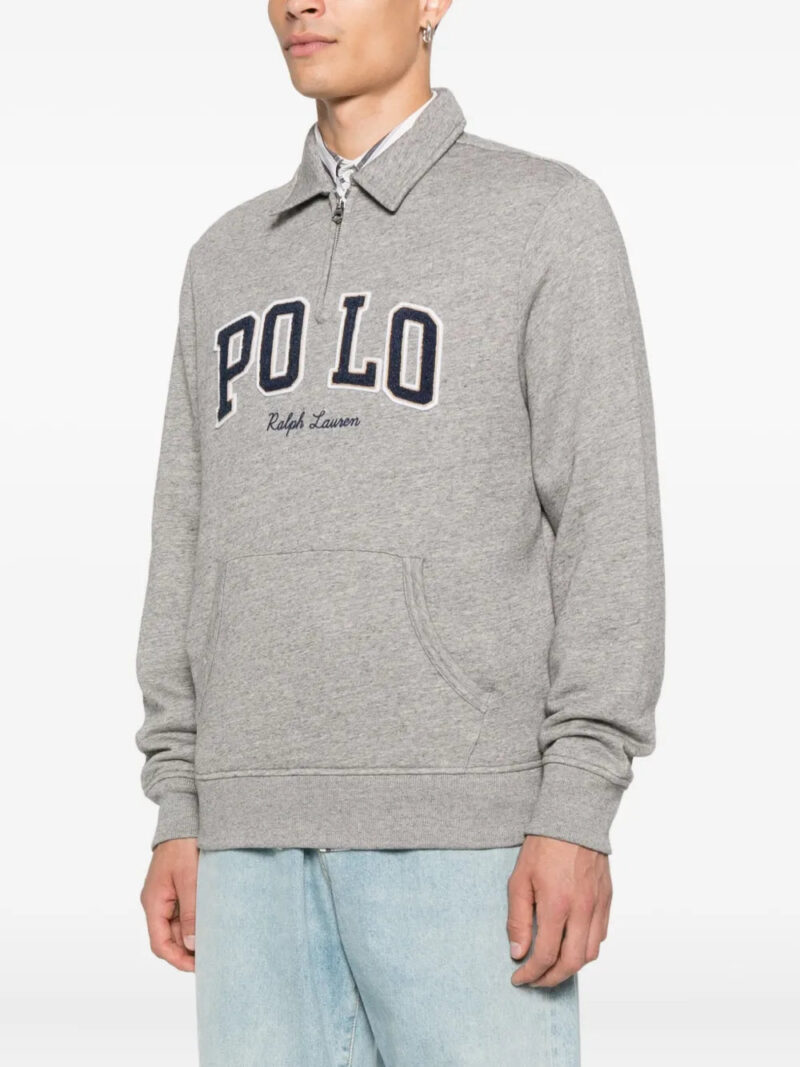 Polo Ralph Lauren  polo-neck kangaroo-pocket sweatshirt
