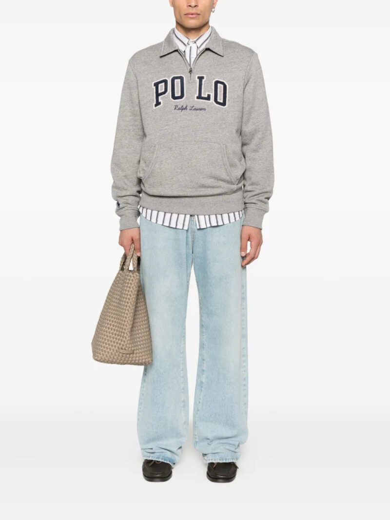 Polo Ralph Lauren  polo-neck kangaroo-pocket sweatshirt