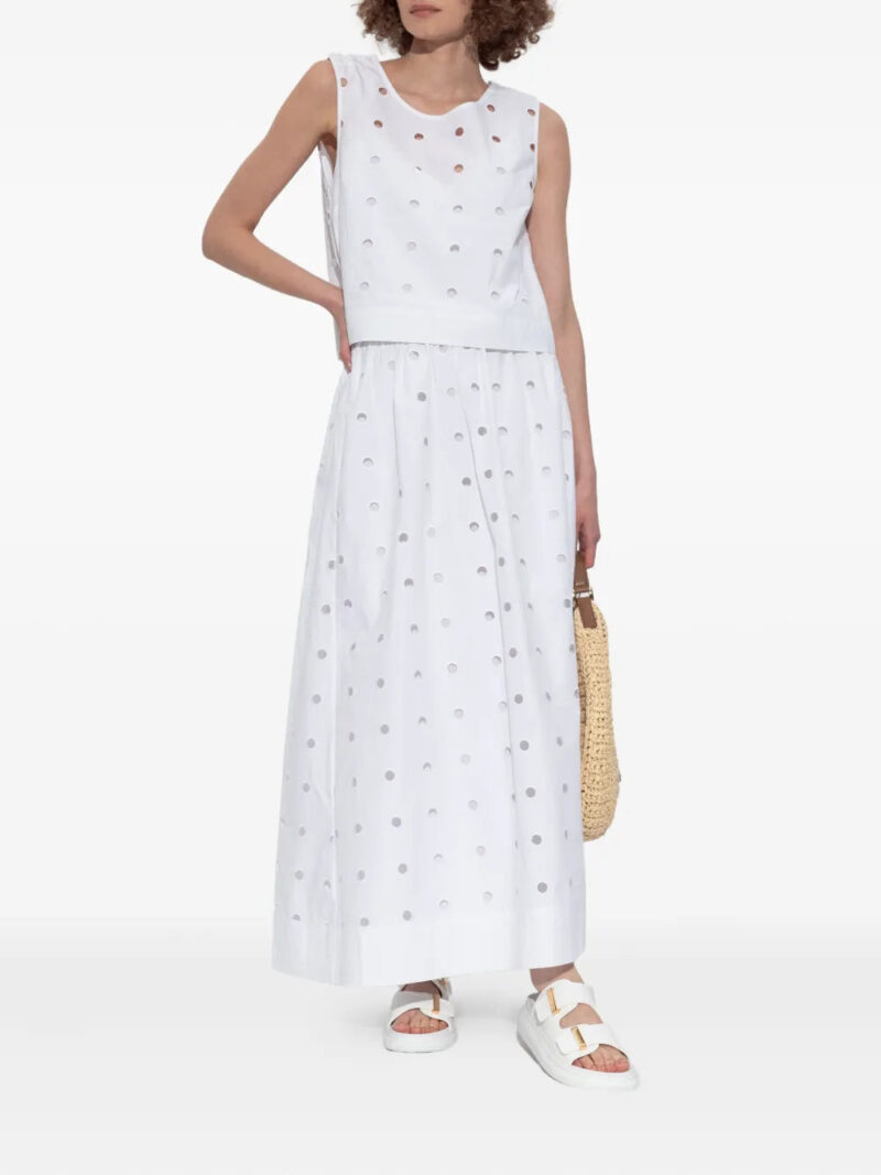 Posse  Peggy eyelet sleeveless top