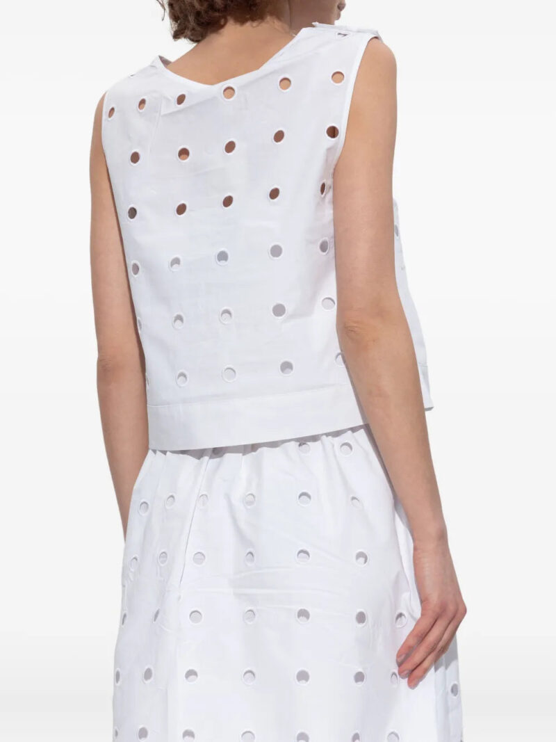 Posse  Peggy eyelet sleeveless top