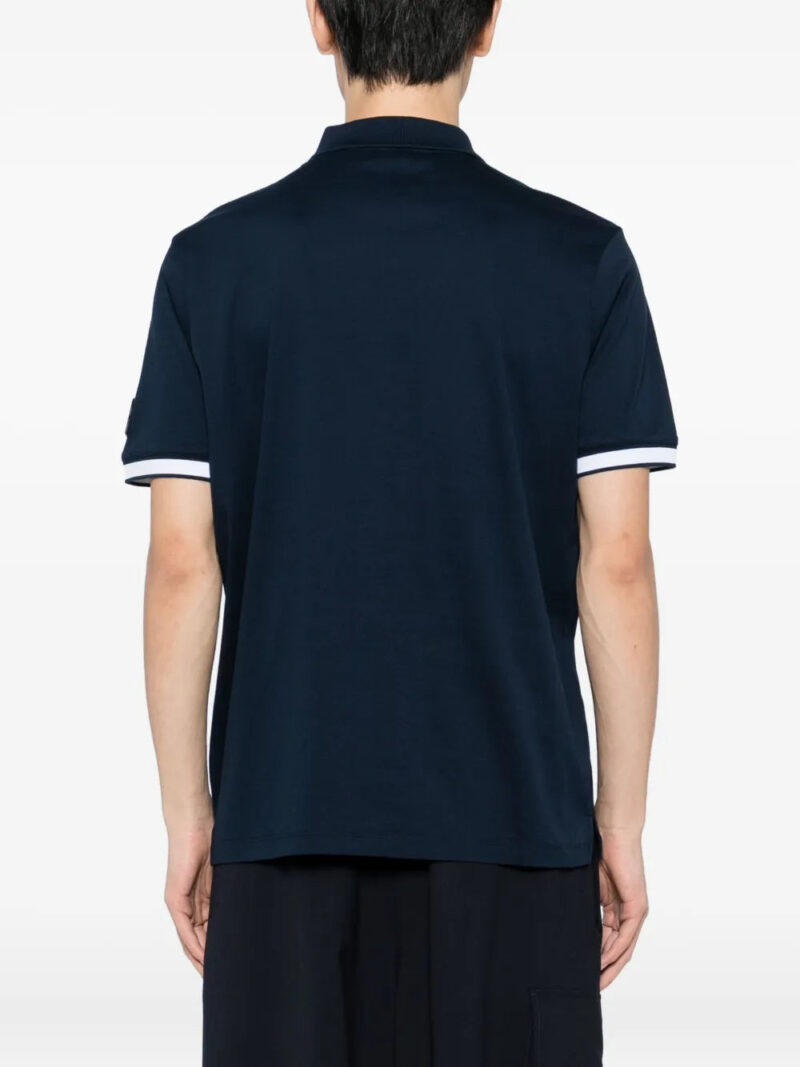 SANDBANKS  zip-up polo shirt
