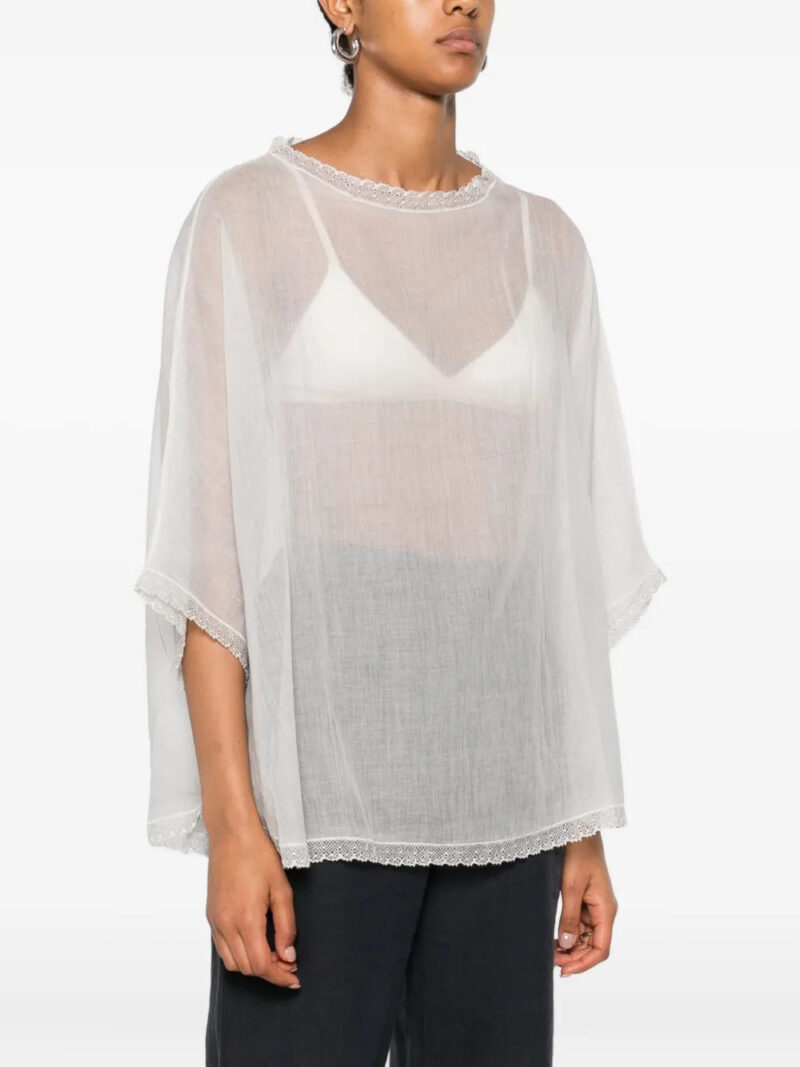 Faliero Sarti  lace-trim blouse