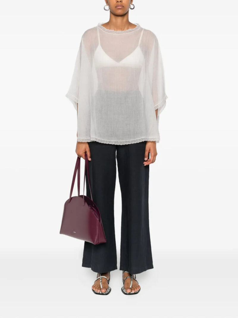 Faliero Sarti  lace-trim blouse