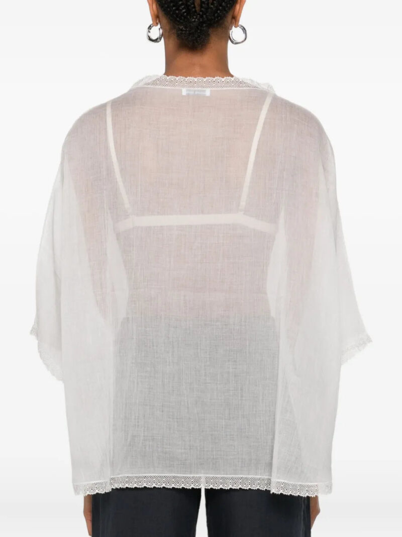 Faliero Sarti  lace-trim blouse