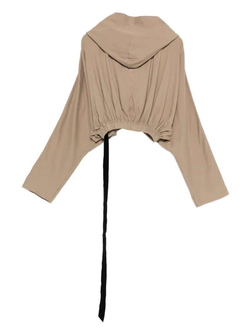 Rick Owens DRKSHDW  elasticated-hem hoodie