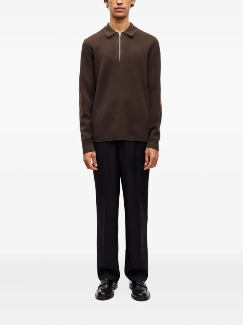 SAMSOE SAMSOE half-zip polo shirt