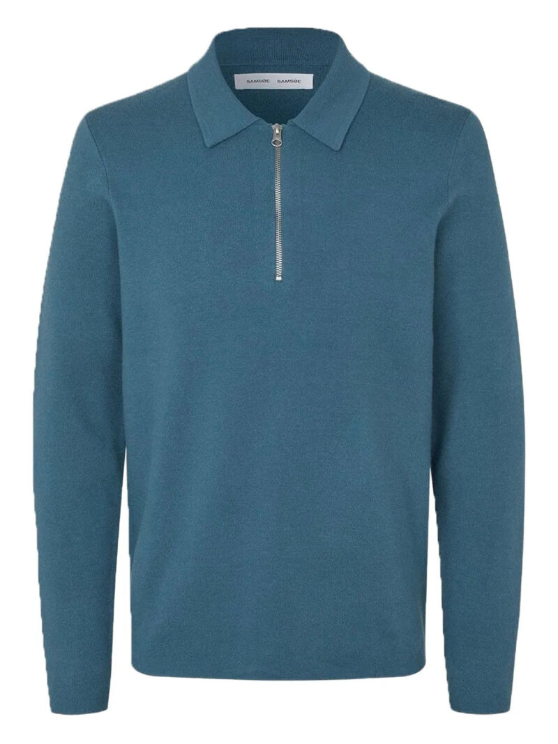 SAMSOE SAMSOE  zip-neck polo shirt