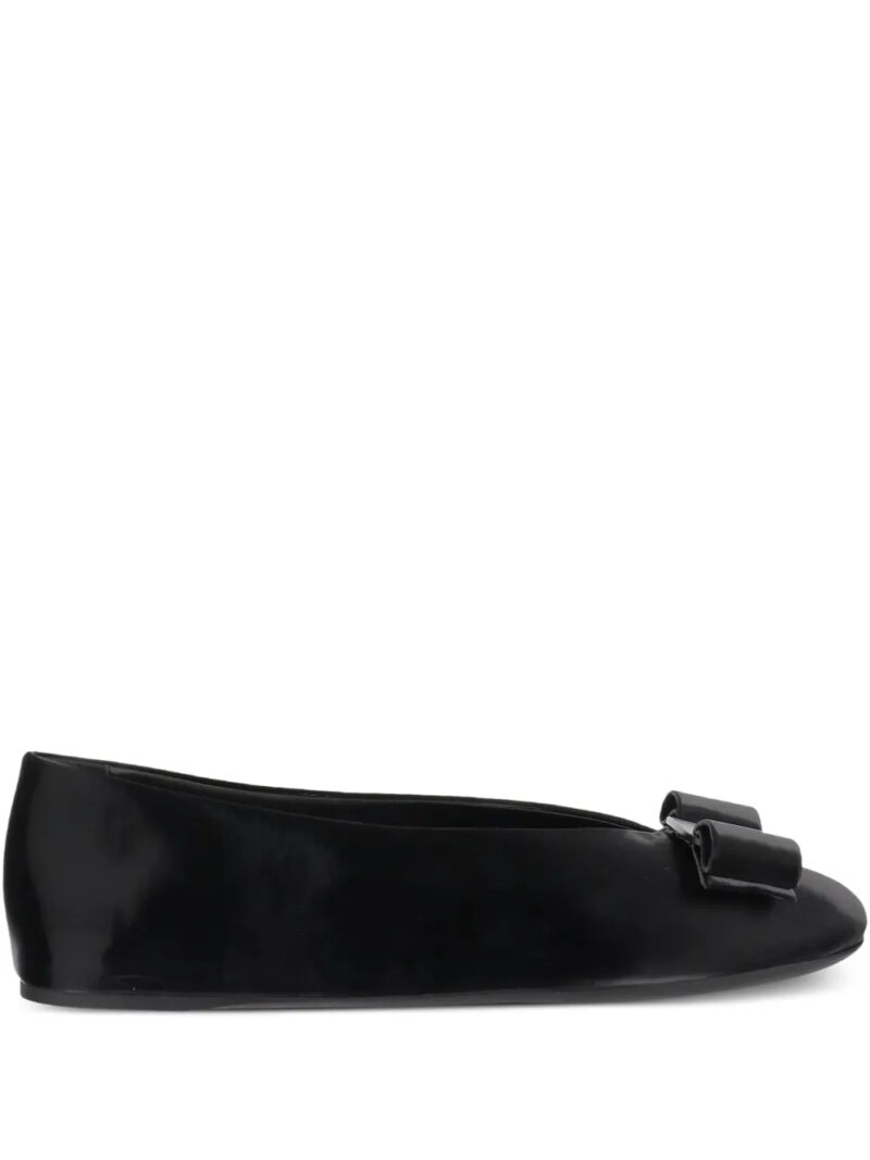 Ferragamo  bow-detail ballet flats