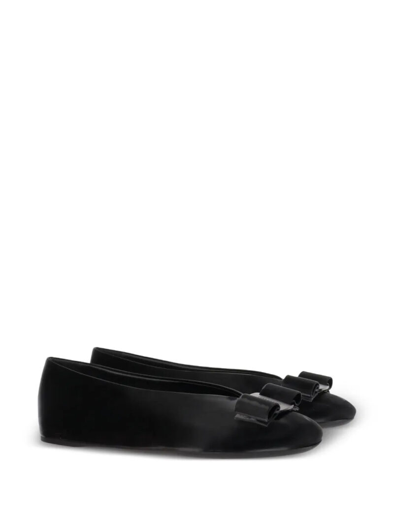 Ferragamo  bow-detail ballet flats