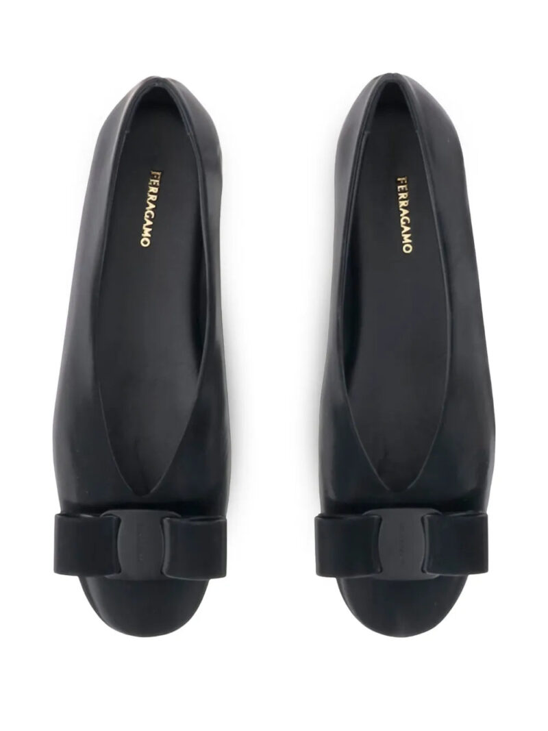 Ferragamo  bow-detail ballet flats