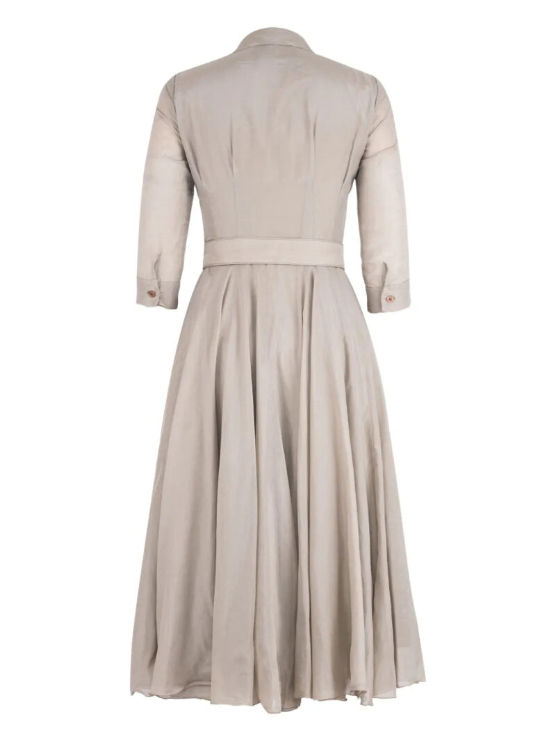 Samantha Sung  Aster belted shirt midi dress
