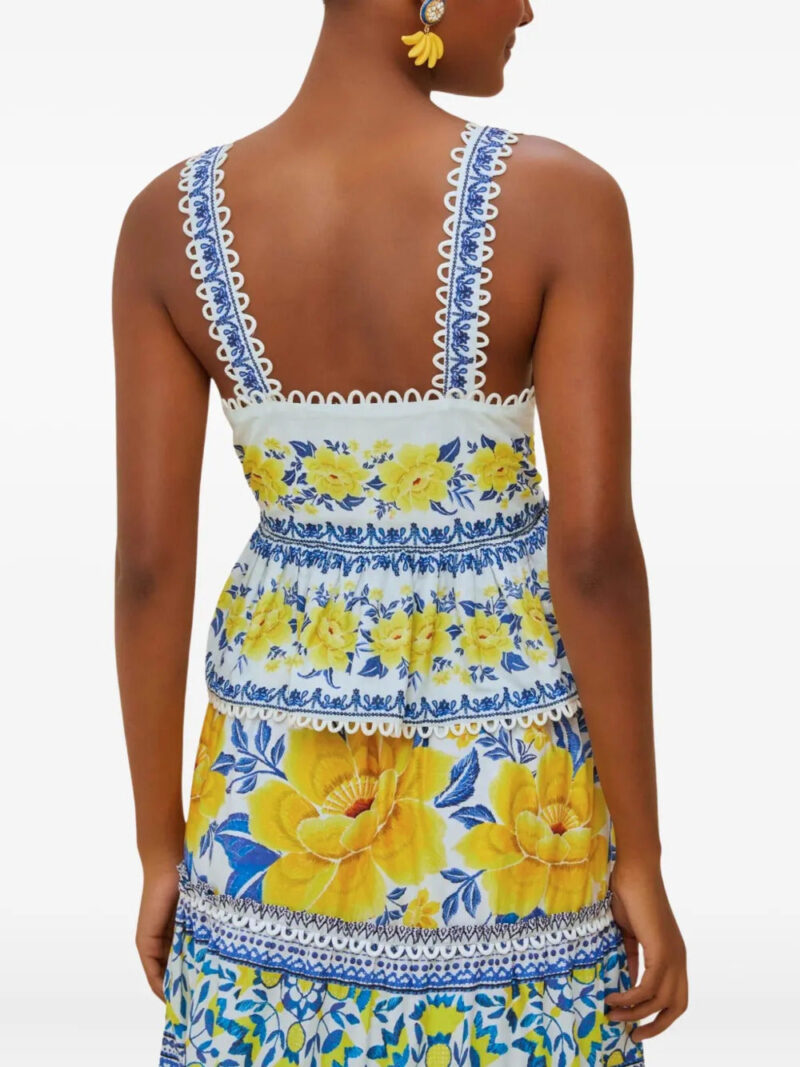 FARM Rio  floral-print blouse