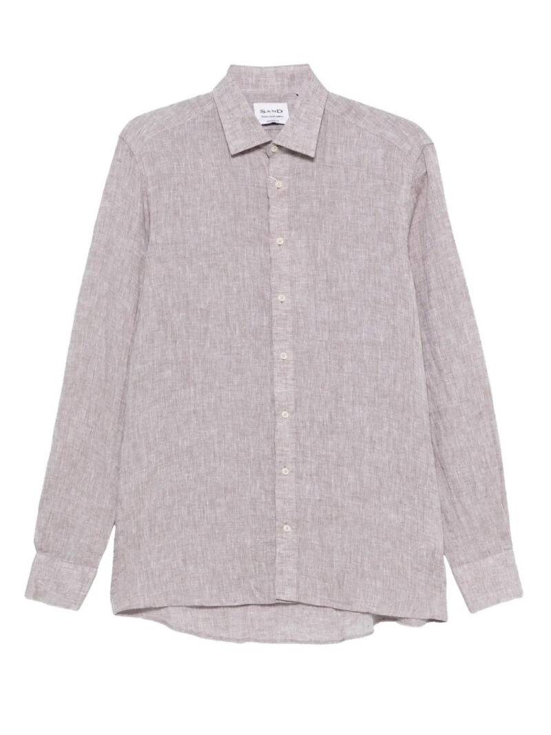 Sand  textured linen shirt