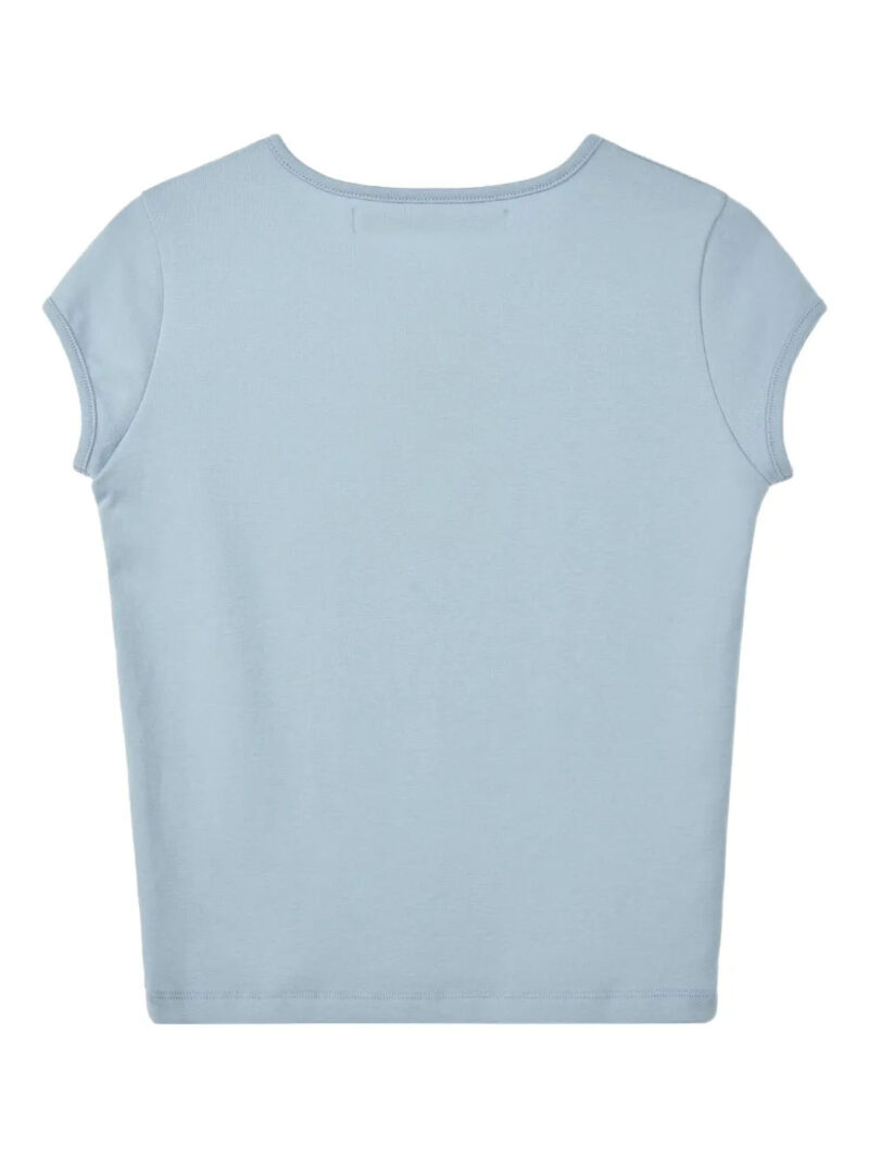 Rest&Recreation  cap-sleeve logo-print t-shirt