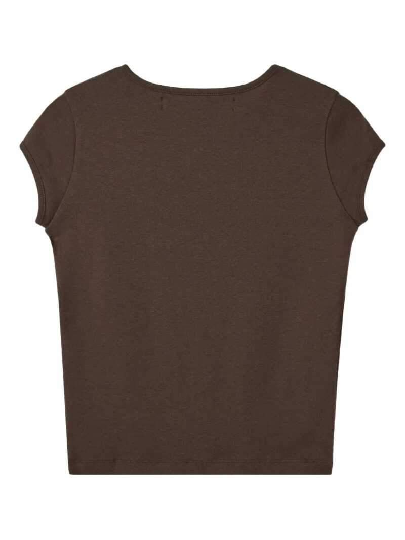Rest&Recreation  cap-sleeve logo-print t-shirt