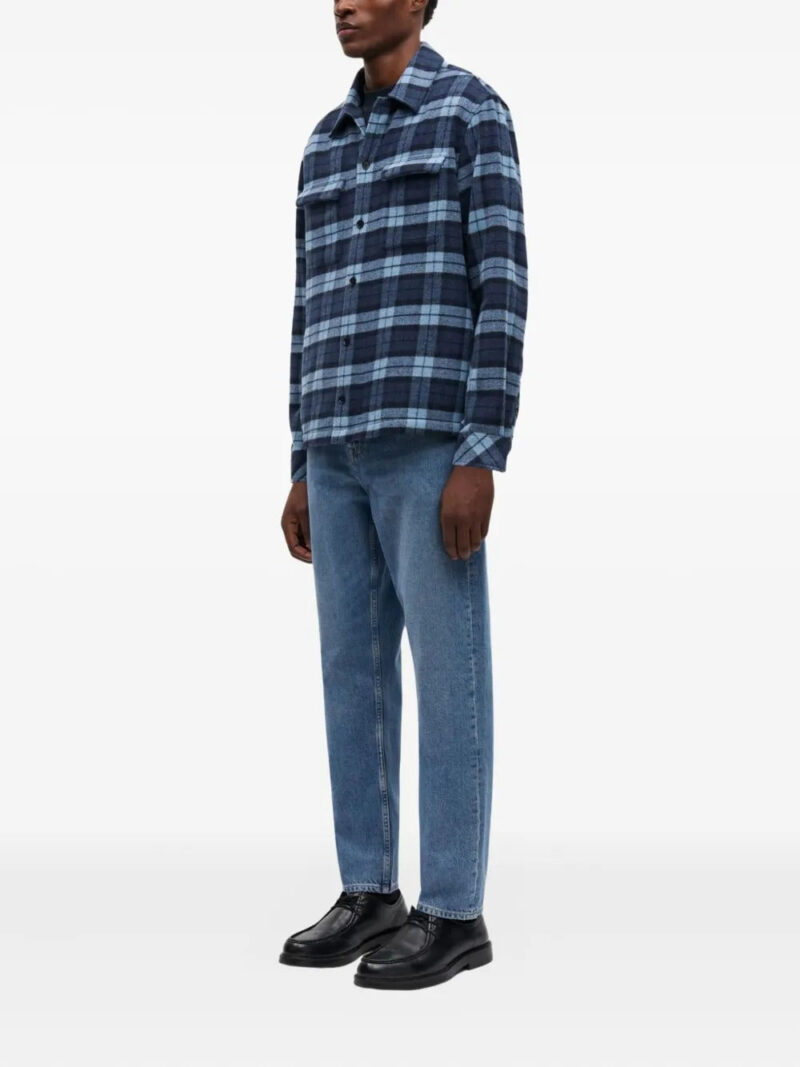 SAMSOE SAMSOE  Sacastor plaid pocket overshirt