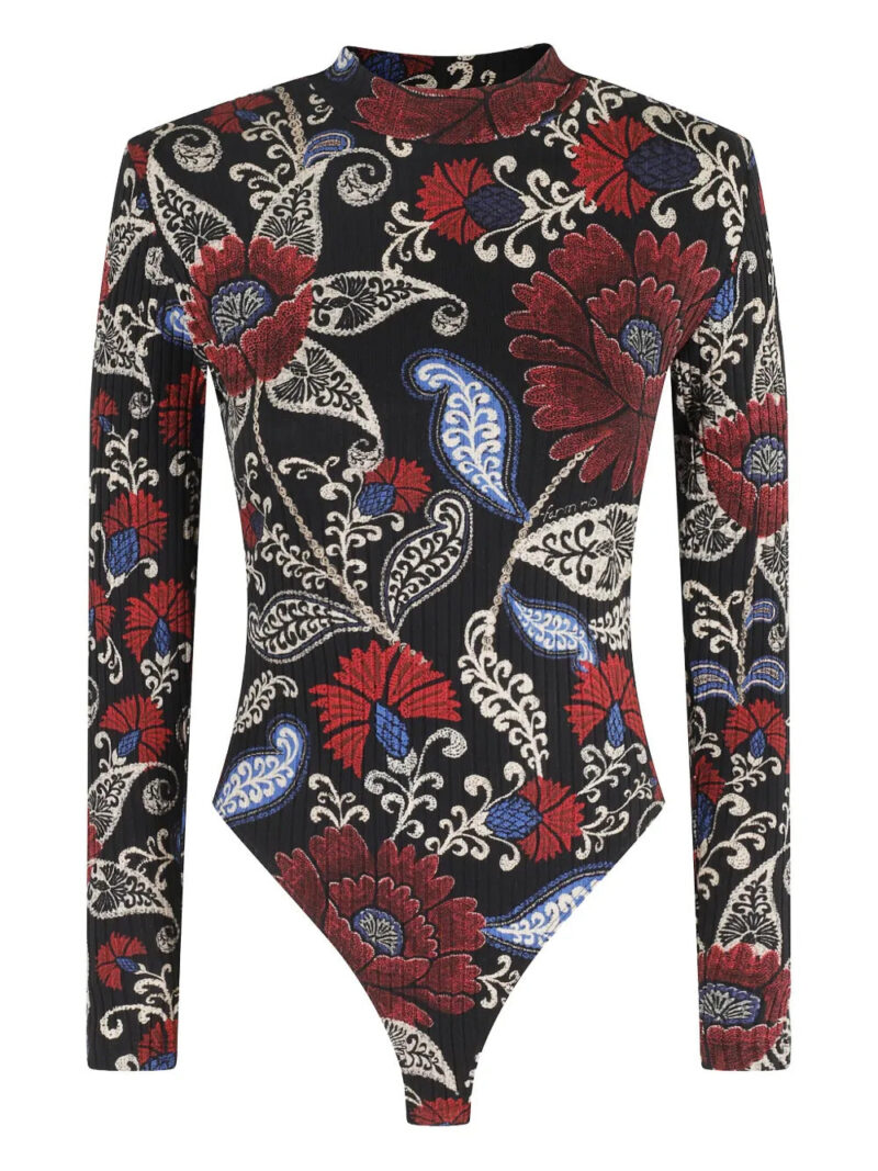 FARM Rio  floral high-neck top