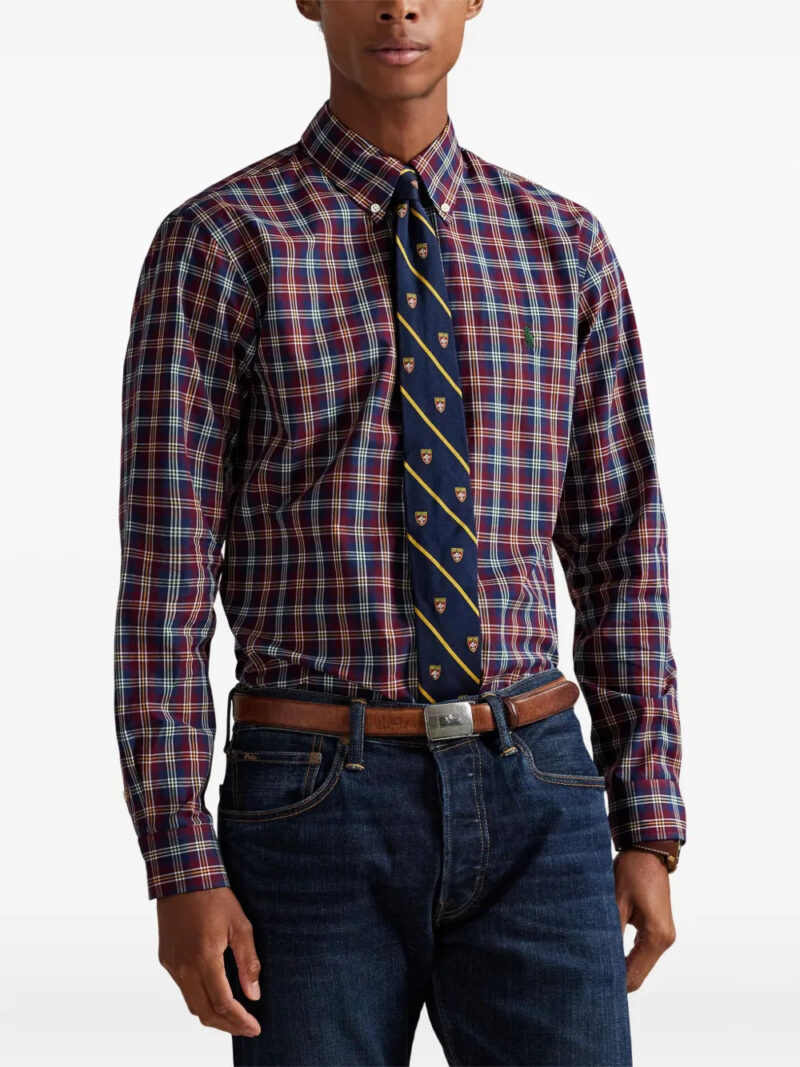 Polo Ralph Lauren  long sleeve plaid shirt