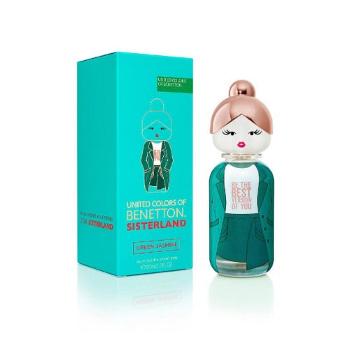 UCB Sisterland Green Jasmine Eau De Toilette  For Women 80ml