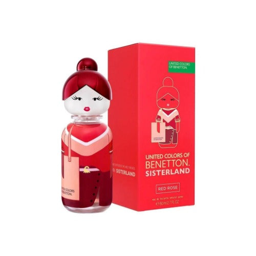 UCB Sisterland Red Rose Eau De Toilette For Women 80ml
