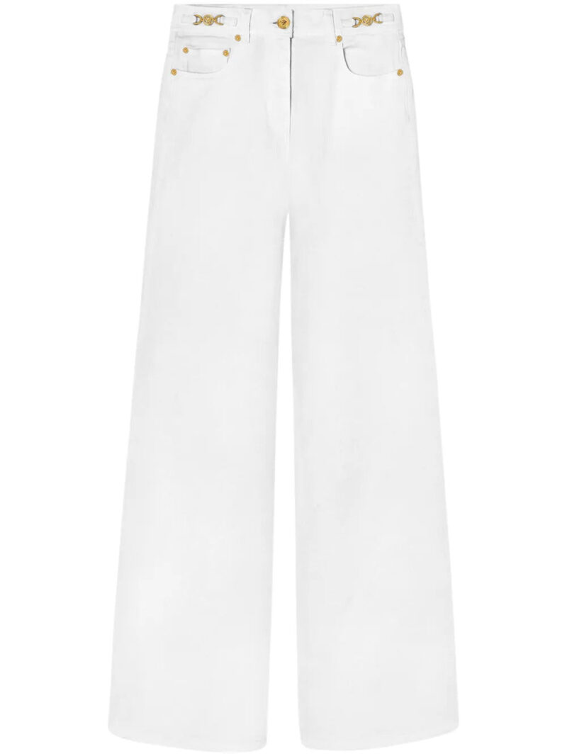 Versace  mid-rise flared jeans