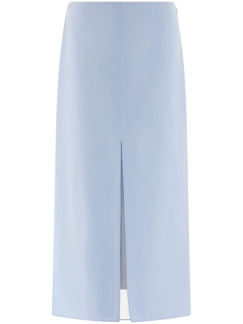 Ferragamo  layered midi skirt