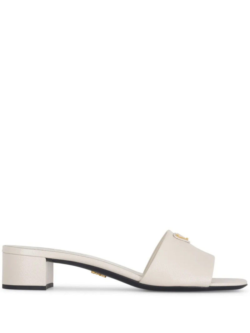 Prada  35mm triangle-logo mules