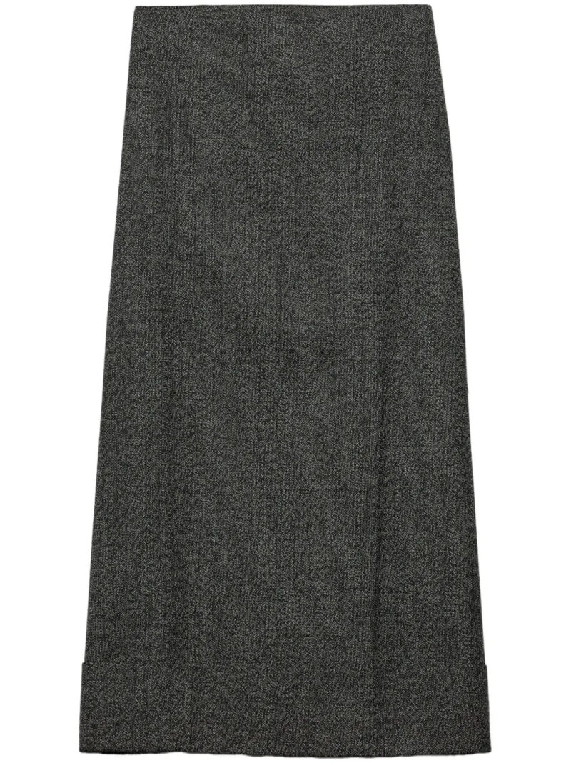 Prada  A-line maxi skirt