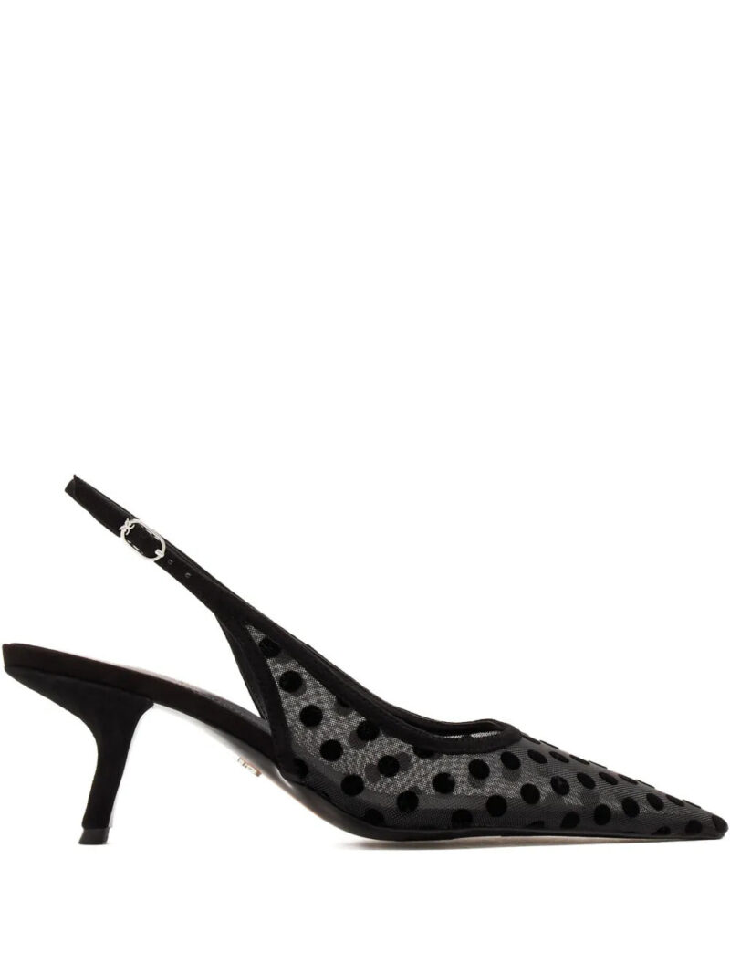 Sam Edelman Bianka polka-dot slingback pumps