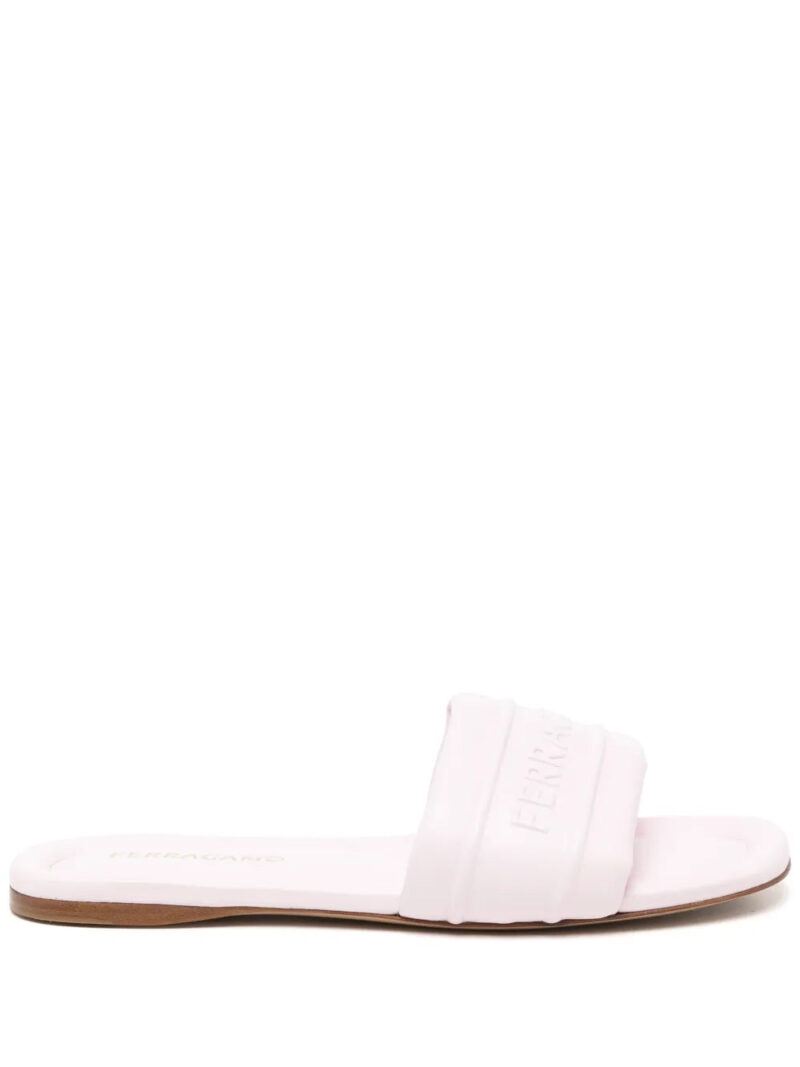 Ferragamo  logo sandals