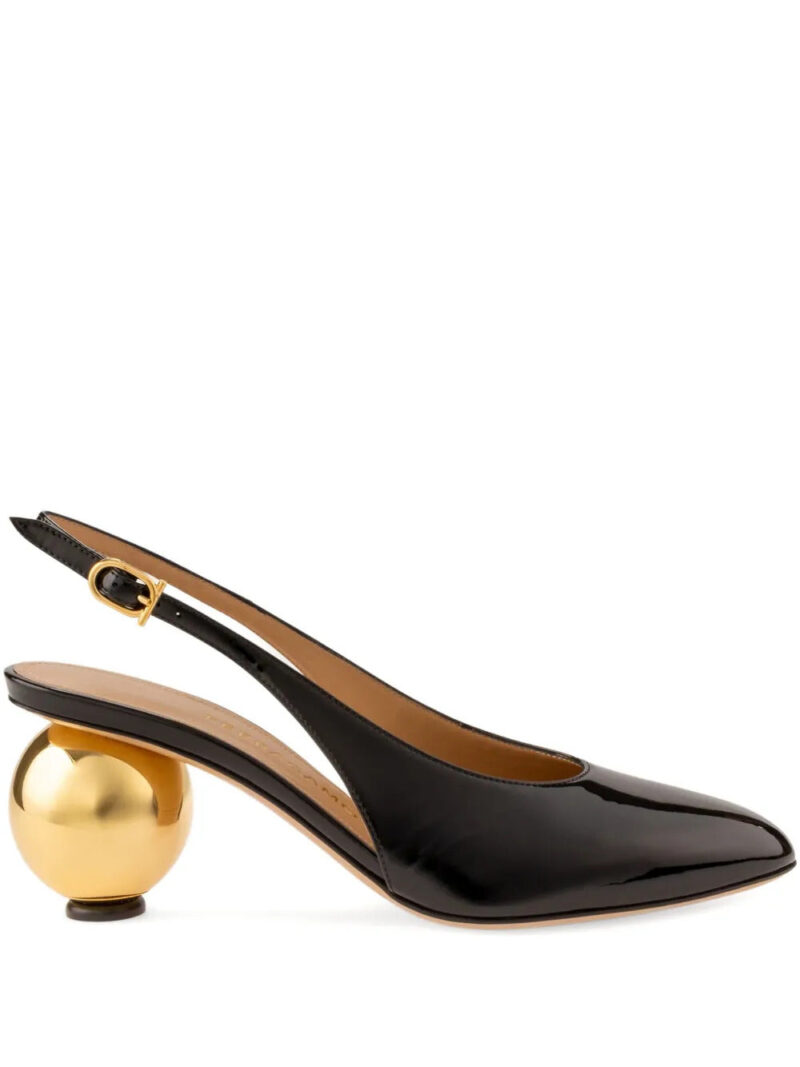 Ferragamo  55mm spherical-heel pumps