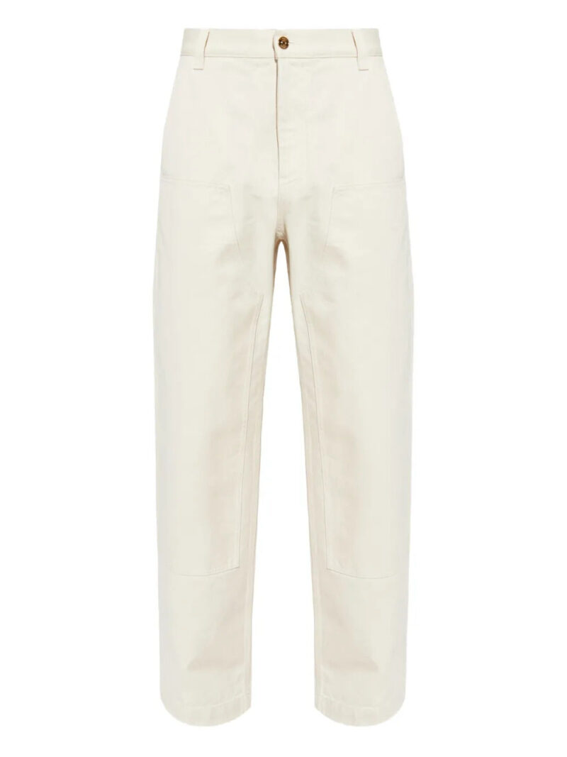 Versace  logo-patch trousers
