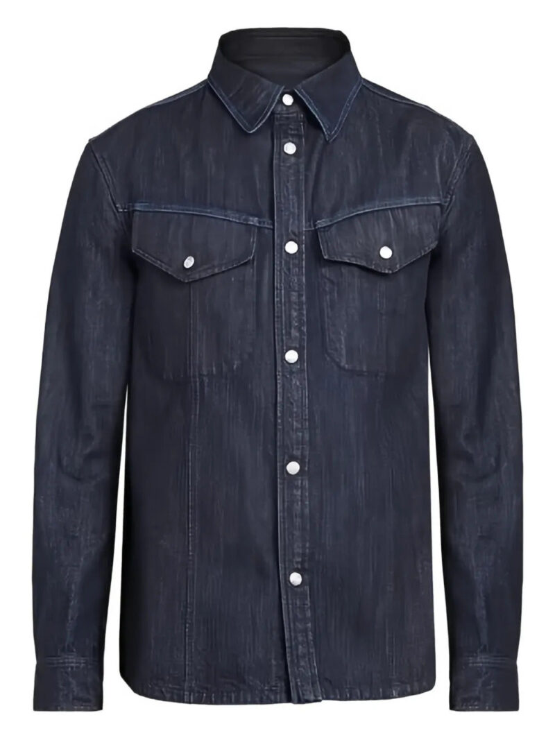 Ferragamo  flap-pocket cotton jacket