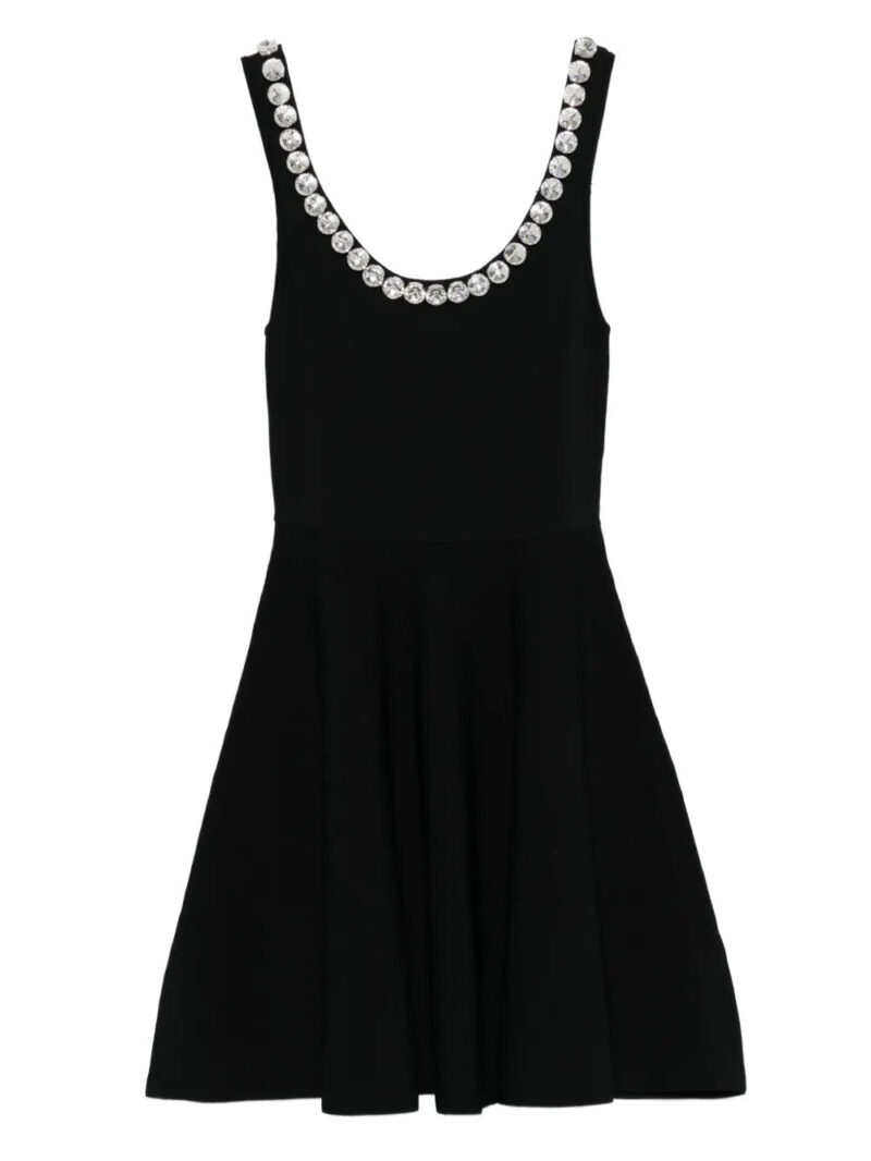 SANDRO  crystal-embellished mini dress