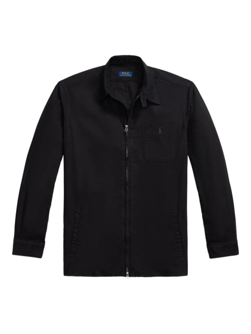Polo Ralph Lauren  zip-front long-sleeve shirt