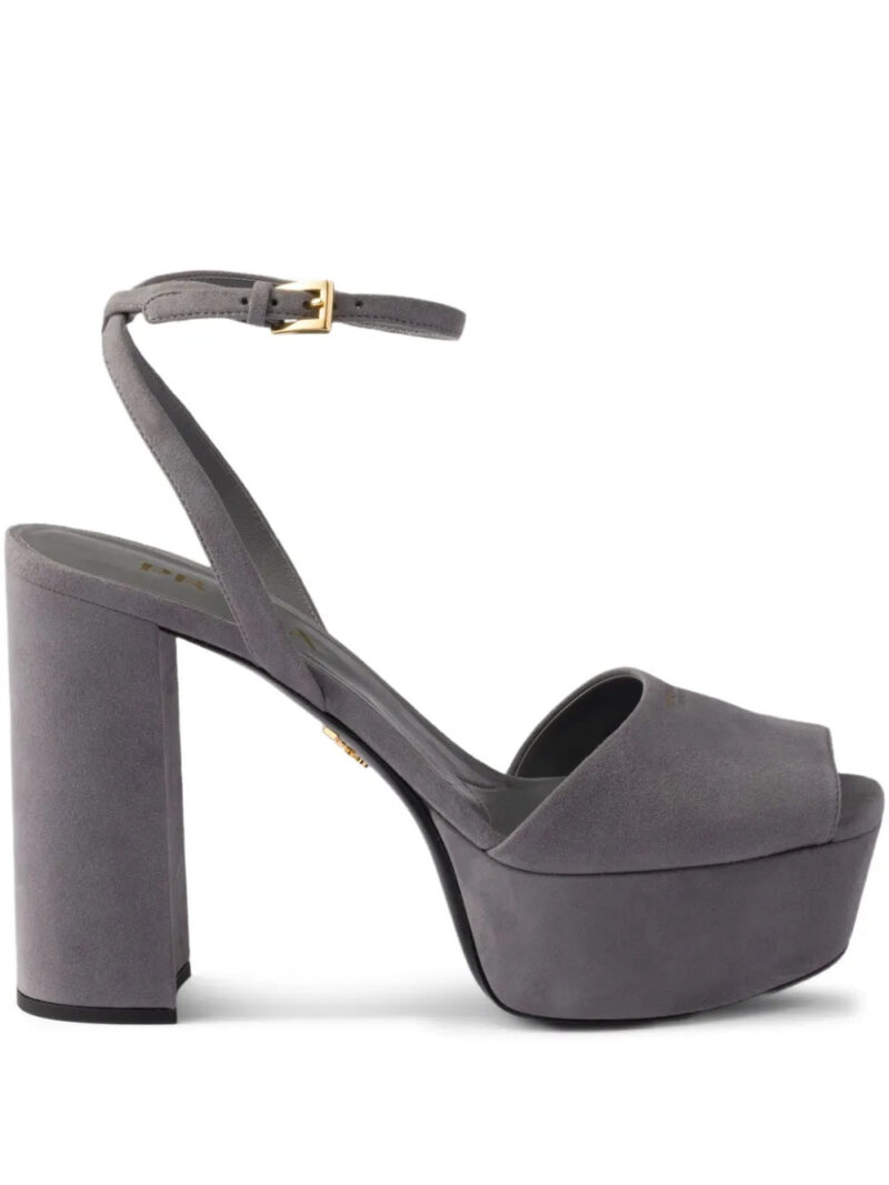 Prada  115mm buckle-strap platform sandals