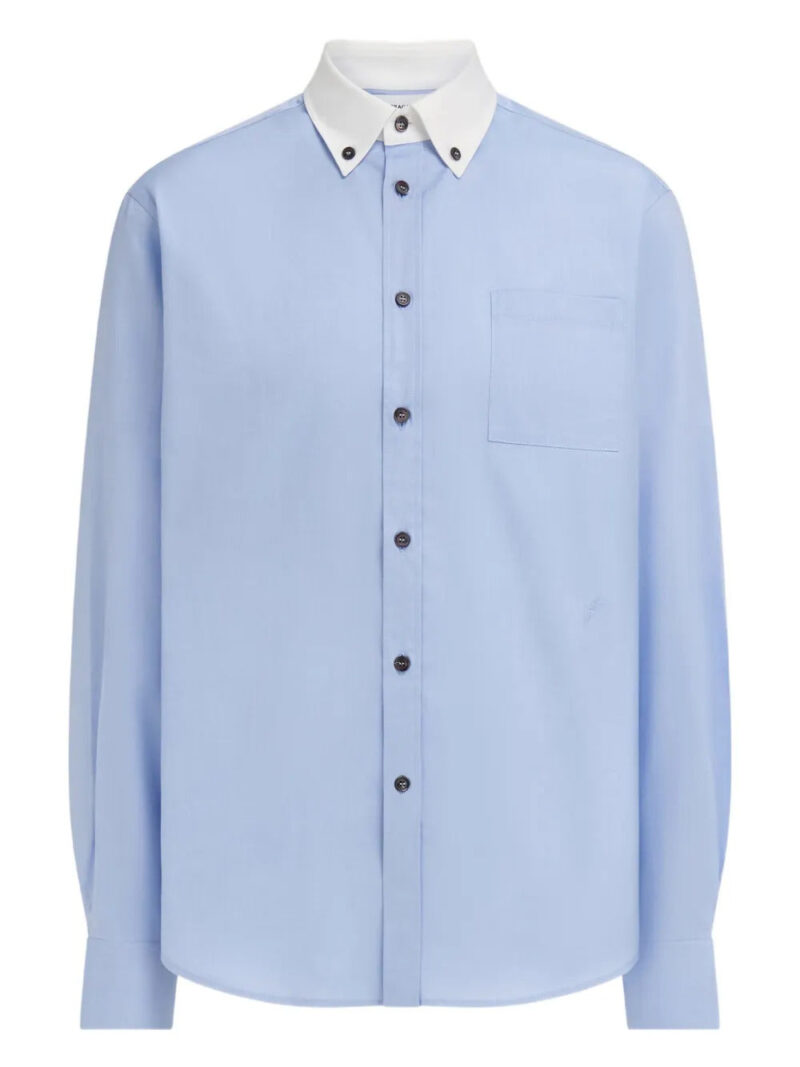 Ferragamo  button-down contrasting-collar shirt